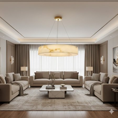 ثريا حلقة اونكس صناعي